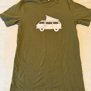 Bella Canvas Green Short Sleeve Tee Casual Comfort